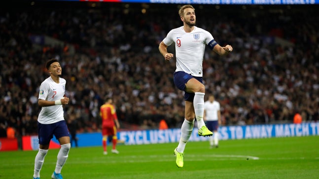 Kane nets hat trick and helps England seal Euro 2020 spot