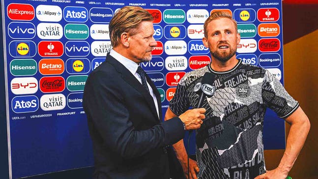 Kasper Schmeichel enjoys ‘unusual’ family moment after Denmark ties England